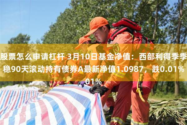 股票怎么申请杠杆 3月10日基金净值：西部利得季季稳90天滚动持有债券A最新净值1.0987，跌0.01%